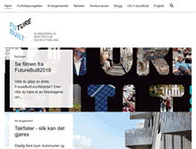 Tablet Screenshot of futurebuilt.no
